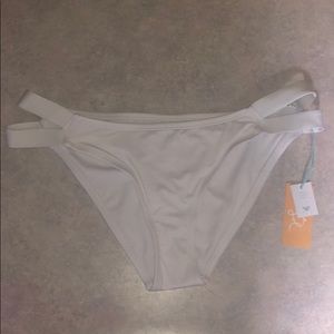 White Bikini bottoms